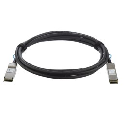 StarTech.com QSFPH40GCU3M kabel InfiniBand / światłowodowy 3 m QSFP+ Czarny