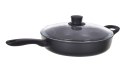 Patelnia BALLARINI Avola sauté z 2 uchwytami i pokrywką tytanowa 28 cm 75002-914-0