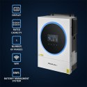 Qoltec 53873 Hybrydowy inwerter solarny Off-Grid 6kVA | 6kW | 120A | MPPT | LCD | Wi-Fi | BMS | Sinus