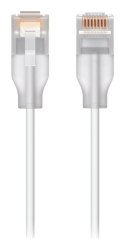 Ubiquiti UACC-Cable-Patch-EL-15M-W kabel sieciowy Półprzezroczysty, Biały Cat6