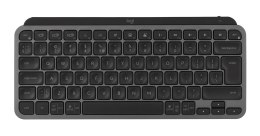 Logitech MX Keys Mini Minimalist Wireless Illuminated Keyboard klawiatura RF Wireless + Bluetooth QWERTY Angielski Grafitowy