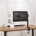 MACLEAN UCHWYT BIURKOWY DO MONITORA LCD 17-32" 8KG VESA 75X75 ORAZ 100X100 PODWÓJNE RAMIĘ MC-883