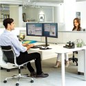 Fellowes Ergonomia wolnostojące ramię na 2 monitory - poziome Seasa - dawne Professional Series™