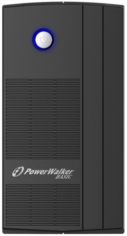 PowerWalker 10121071 zasilacz UPS Technologia line-interactive 1 kVA 600 W 3 x gniazdo sieciowe