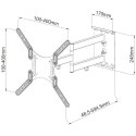 Techly ICA-PLB 136M uchwyt do telewizorów 139,7 cm (55") Czarny