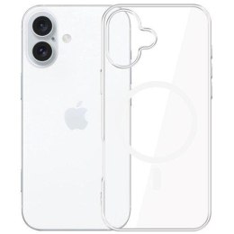 Etui na telefon 3mk do Apple iPhone 16 z Mag Safe - przezroczyste Clear MagCase