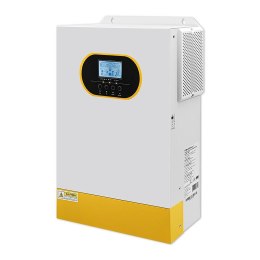 Inwerter solarny Qoltec hybrydowy Off-Grid 5,5kVA | 5.5kW | 100A | MPPT | LCD | BMS | Sinus