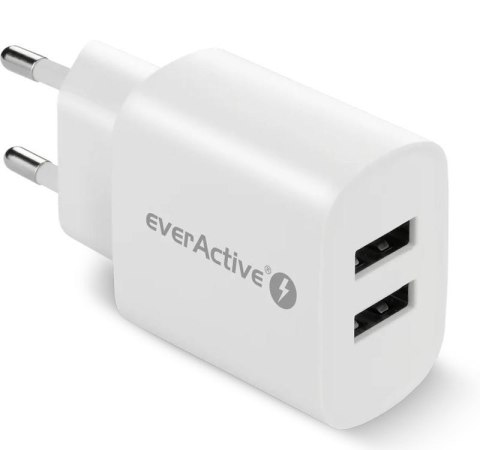 Ładowarka sieciowa everActive SC-220 2x USB 2,4A 12W