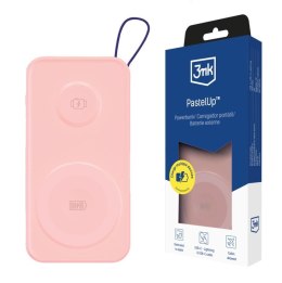 Powerbank 3mk PastelUp 10,000mAh 22.5W USB 1A1C - Pink