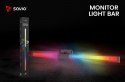 Savio Lightbar Lampka LED na monitor, USB, RGB LB-01