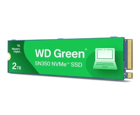 Western Digital Dysk SSD Green 2TB M.2 2280 SN350 NVMe PCIe