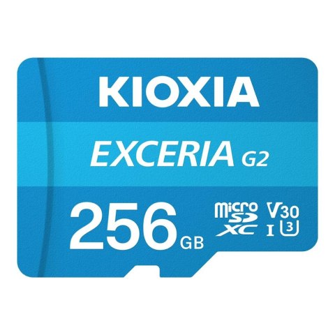 Karta pamięci MicroSDXC KIOXIA EXCERIA G2 256GB UHS-III Class 10 V30 + adapter