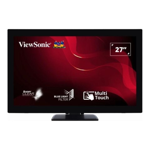 Monitor przenośny dotykowy ViewSonic 27" Touch TD2760 (VS18170) HDMI DP VGA 2xUSB USB-B RS-232 głośniki 2x2W