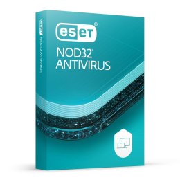 Oprogramowanie ESET NOD32 Antivirus 1 user,36 m-cy, koperta