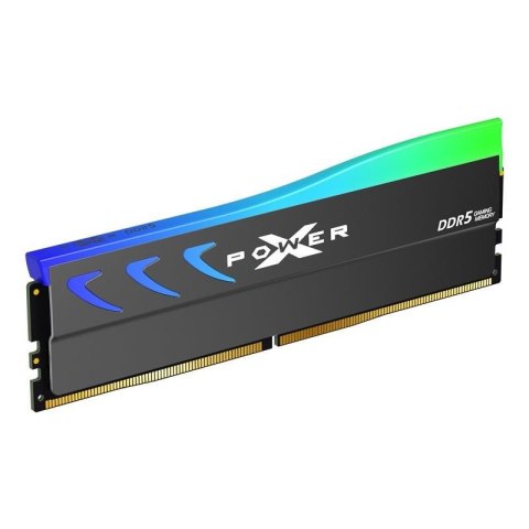 Pamięć DDR5 Silicon Power XPOWER Storm RGB Gaming 64GB (2x32GB) 6400MHz CL32 1.4V UDIMM Gray