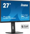 IIYAMA Monitor 27 cali XUB2797QSN-B2 IPS,QHD,USB-C Dock,HDMI /5y/