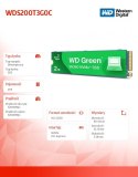 Western Digital Dysk SSD Green 2TB M.2 2280 SN350 NVMe PCIe