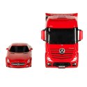 Samochód zdalnie sterowany Rastar 74920 Mercedes-Benz Actros 1:26 czerowny