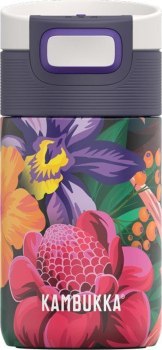 Kambukka Etna Flower Power 300ml (10oz) fioletowy