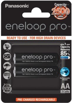 Panasonic Eneloop PRO AA 2500mAh 2 szt