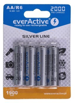 Zestaw akumulatorków everActive EVHRL6-2000 (2000mAh ; Ni-MH)