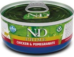 FARMINA N&D CAT PRIME CHICKEN&POMEGRANATE ADULT 70g