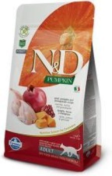 FARMINA N&D CAT PUMPKIN NEUTERED QUAIL&POMEGRANATE ADULT 300g