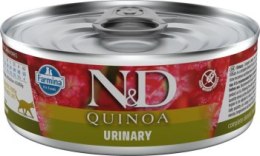 FARMINA N&D CAT QUINOA URINARY ADULT 80g