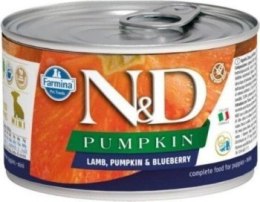 FARMINA N&D DOG LAMB&PUMPKIN&BLUEBERRY PUPPY 140g