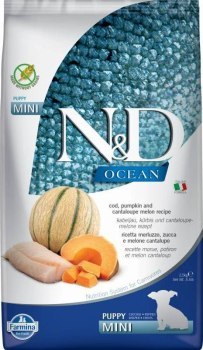 FARMINA N&D OCEAN DOG COD PUMPKIN & CANTALOUPE MELON PUPPY MINI 2 5g