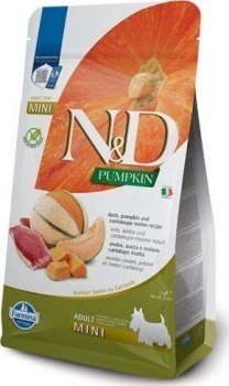 FARMINA N&D PUMPKIN DOG DUCK PUMPKIN & CANTALOUPE ADULT MINI 2kg