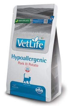 FARMINA VET LIFE NAT CAT HYPO PORK POTATO ADULT 1 5kg