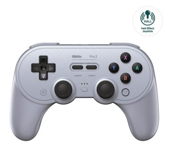 8BitDo PRO 2 Gamepad Hall Ed/Gray