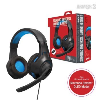 SŁUCHAWKI SOUNDTAC UNIVERSAL GAMING BLUE