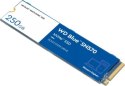 Dysk SSD WD Blue SN570 WDS250G3B0C (250 GB ; M.2; PCIe NVMe 3.0 x4)