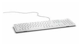 DELL Keyboard : US-Euro (Qwerty) Dell KB216 Quietkey USB White