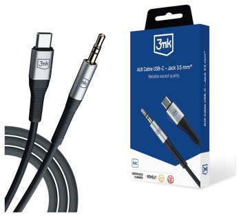 3mk AUX USB-C - Jack 3.5 mm