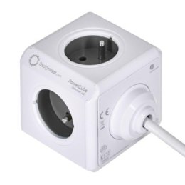 Przedłużacz allocacoc PowerCube Extended USB 2402GY/FREUPC (1 5m; kolor szary)