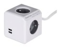 Przedłużacz allocacoc PowerCube Extended USB 2404/FREUPC (3m; kolor szary)