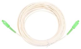 Extralink SC/APC-SC/APC | Patchcord | LSZH, Jednomodowy, Simplex, G.657B3, 3mm, Easy Flex, 25m