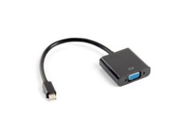 Adapter Lanberg AD-0006-BK (Mini DisplayPort M - D-Sub (VGA) F; 0 20m; kolor czarny)