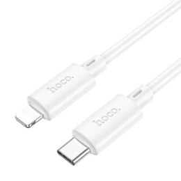 HOCO kabel Typ C do iPhone Lightning 8-pin Power Delivery 20W Gratifed X88 biały