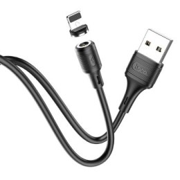 HOCO kabel USB do iPhone Lightning 8-pin magnetyczny 2,4A Sereno X52 czarny