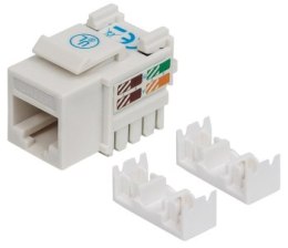 Intellinet Moduł Keystone RJ45 UTP Cat6 biały