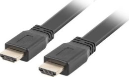 Kabel Lanberg CA-HDMI-21CU-0018-BK (HDMI M - HDMI M; 1 8m; kolor czarny)