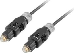 Kabel Lanberg CA-TOSL-10CC-0020-BK (Toslink M - Toslink M; 2m; kolor czarny)