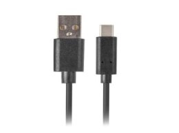 Kabel Lanberg CA-USBO-31CU-0018-BK (USB 3.1 - USB typu C ; 1 8m; kolor czarny)