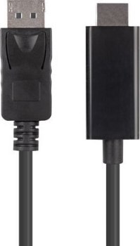 LANBERG KABEL DISPLAYPORT (M) V1.1->HDMI (M) 3M CA-DPHD-11CC-0030-BK