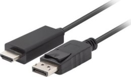 LANBERG KABEL DISPLAYPORT (M) V1.1->HDMI (M) 3M CA-DPHD-11CC-0030-BK