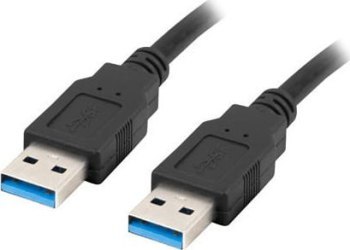 LANBERG KABEL USB-A 3.0 M/M 1.8M CZARNY CA-USBA-30CU-0018-BK